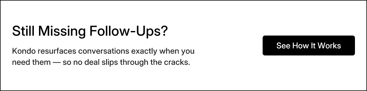 Still Missing Follow-Ups?