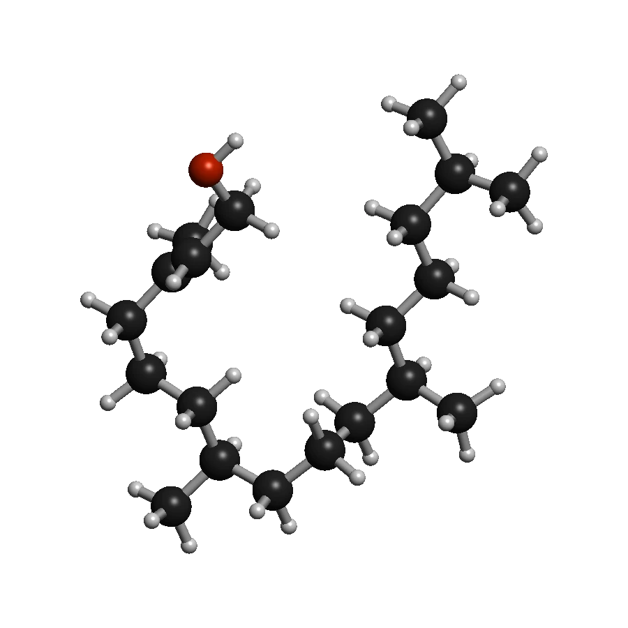 Phytol molecular structure