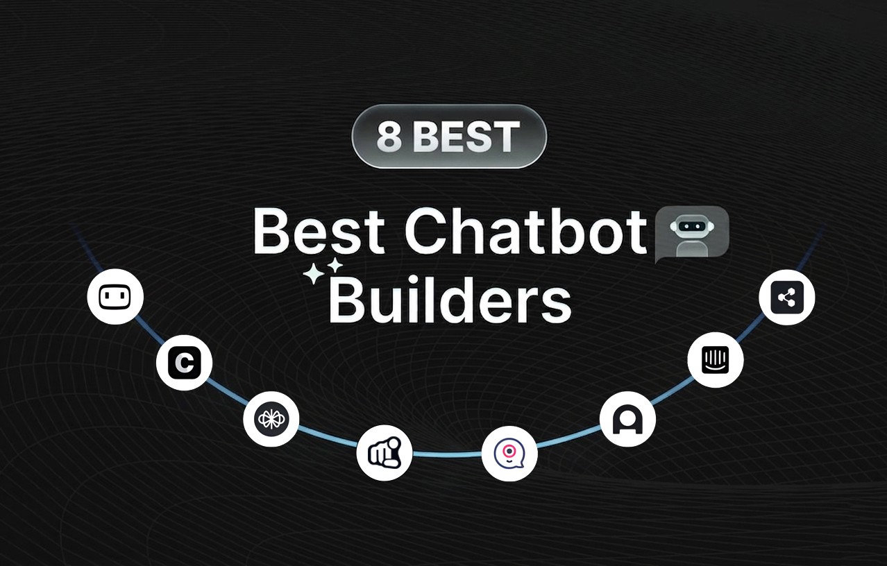 featured image of the best chatbot builders