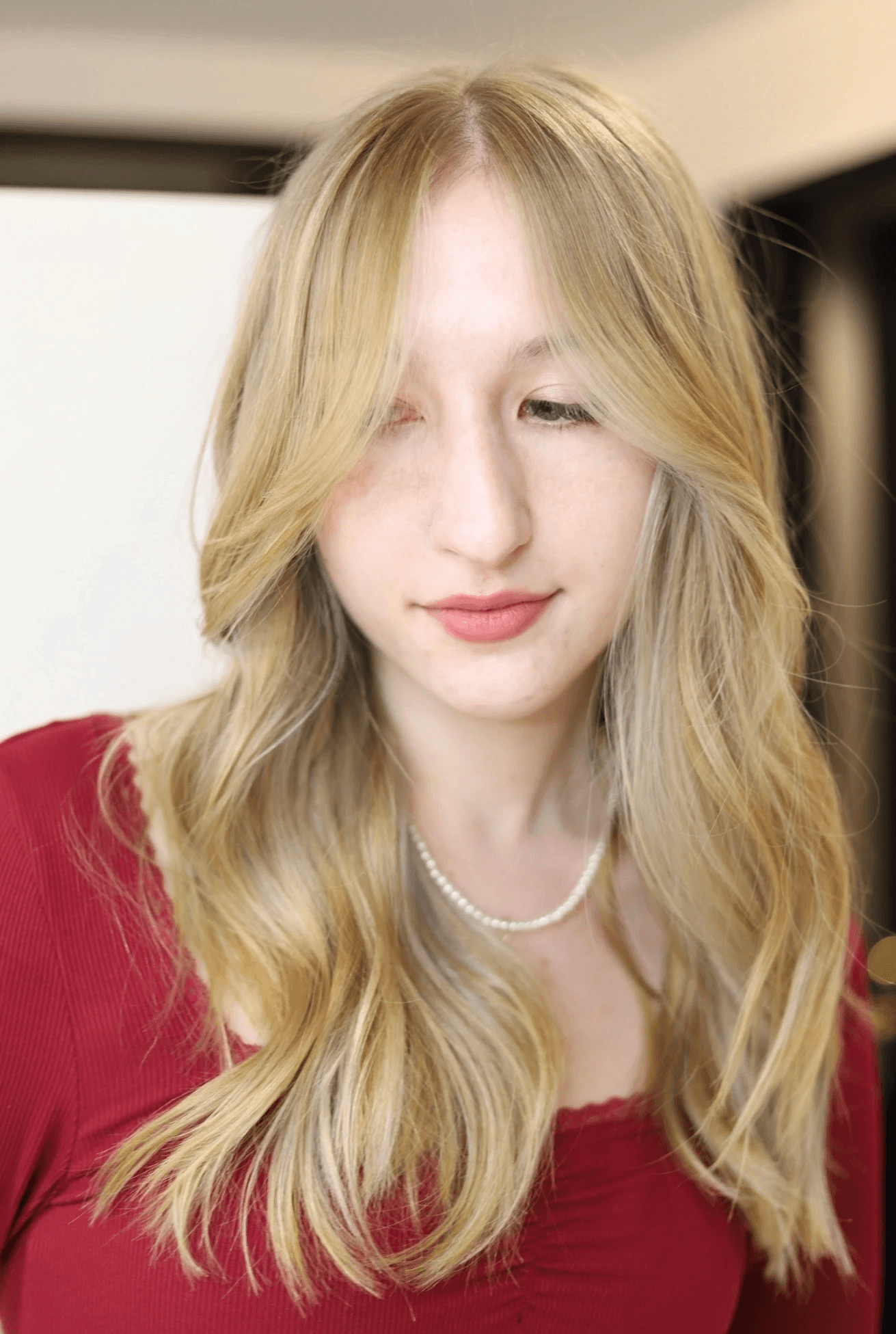 Balayage and blonde highlights by Kai & Manami, Okinawa