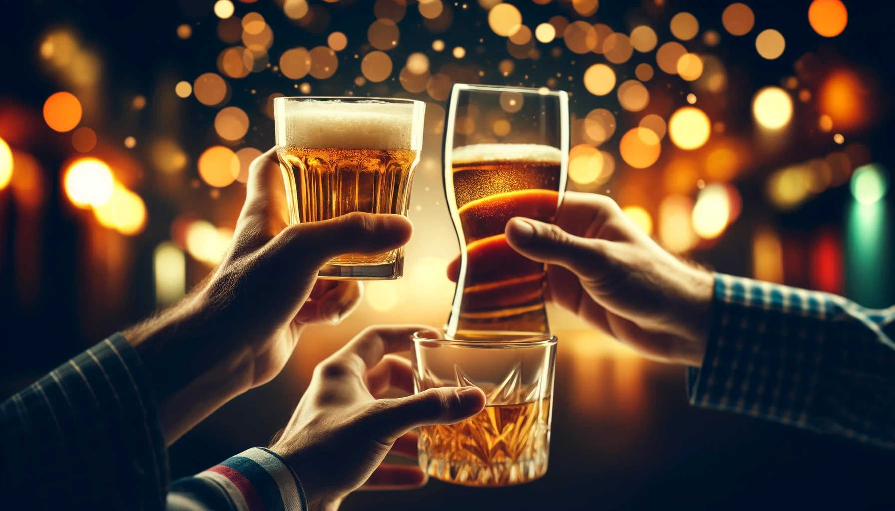 Does alcohol warm me up?