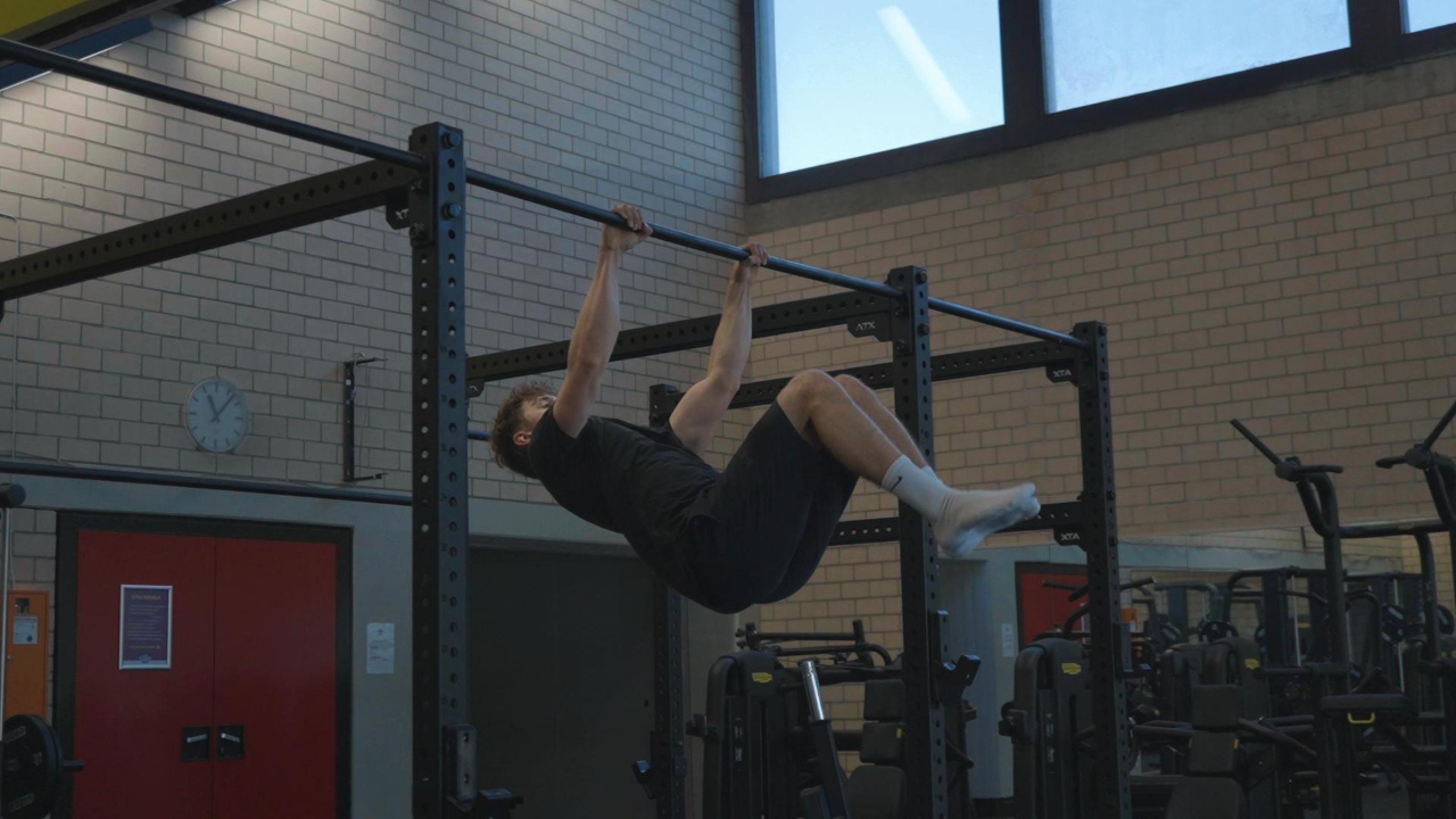 Tucked Front Lever Raises