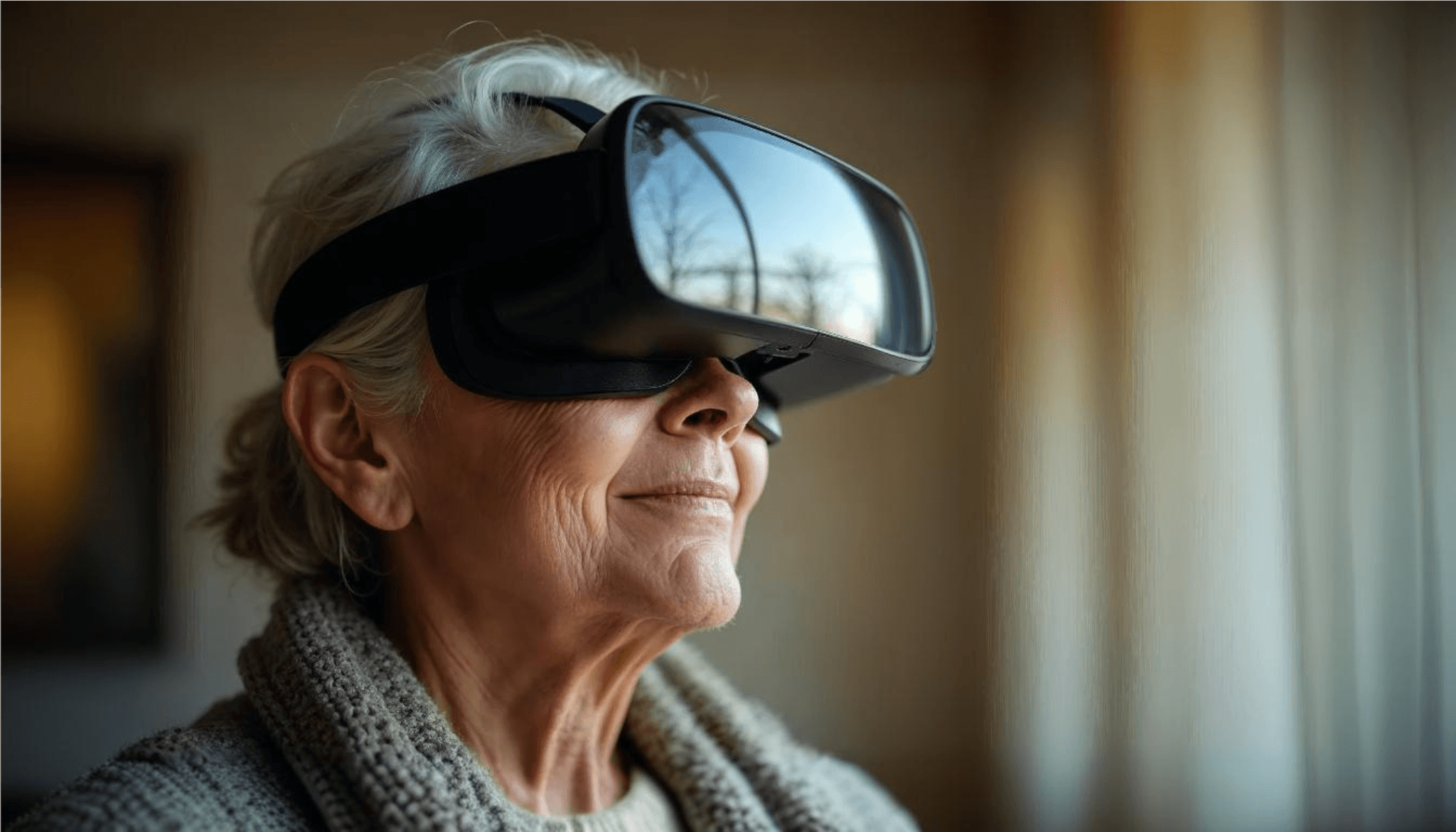 Portrait of portfolio creator – front view