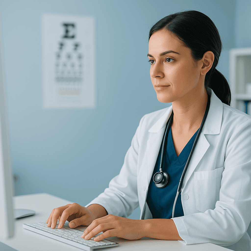 Doctor working