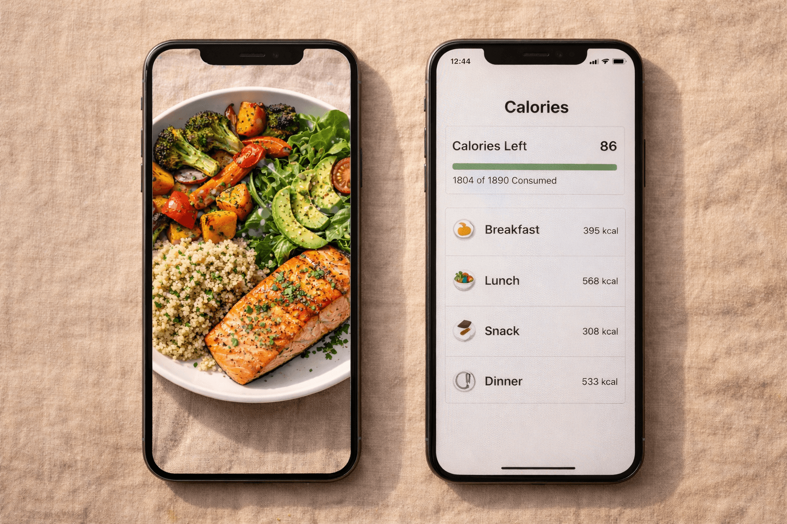 Eated app versus MyFitnessPal — habit-based eating compared to calorie tracking