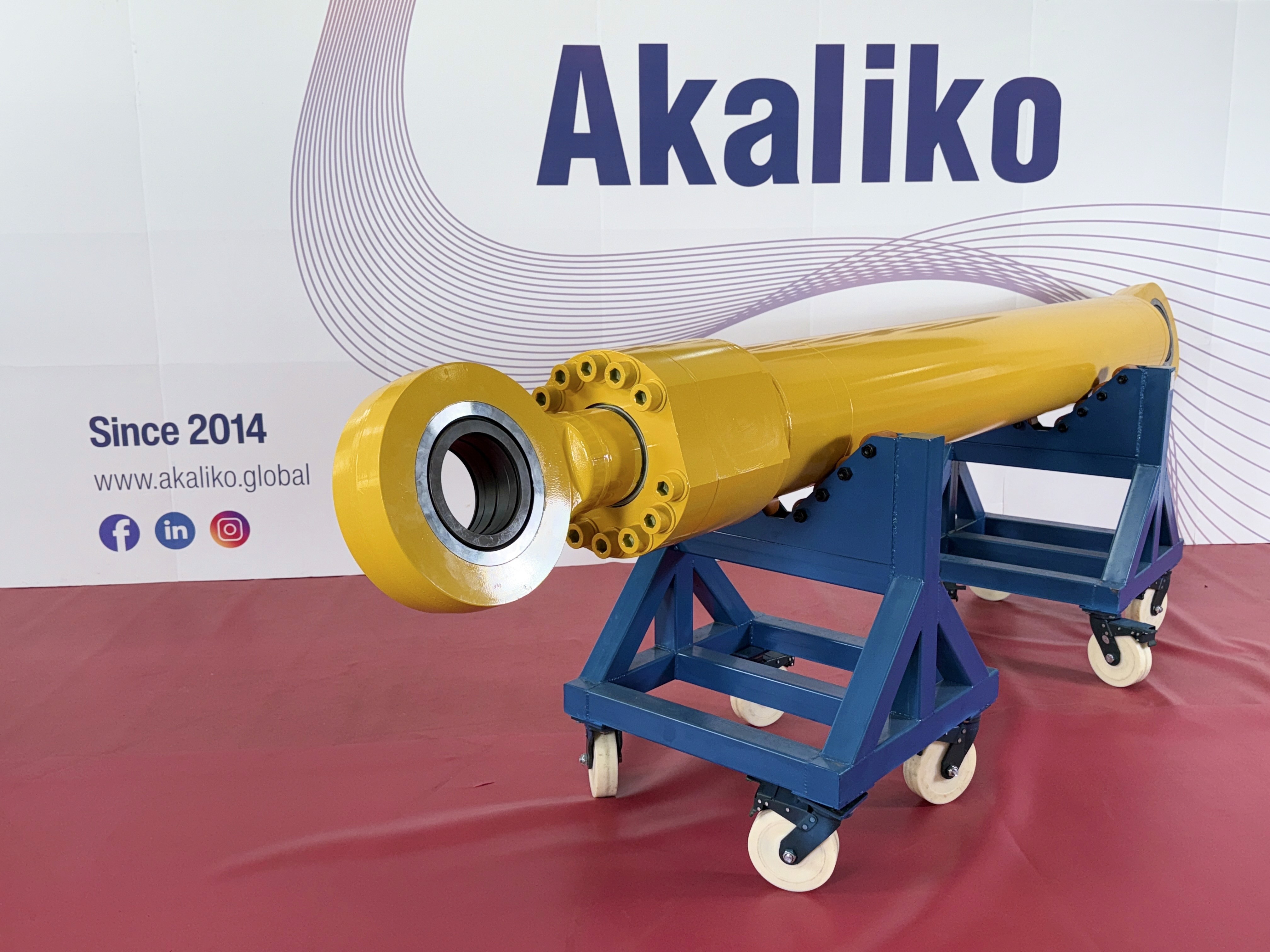 Modern glass building reflected in angled grid lines