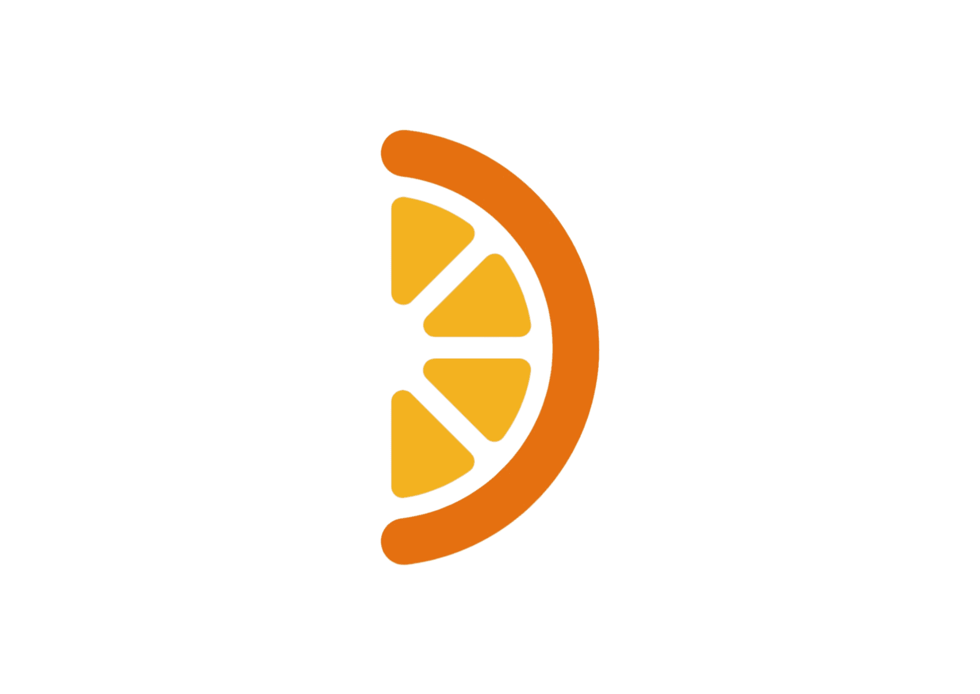 Logo demi orange