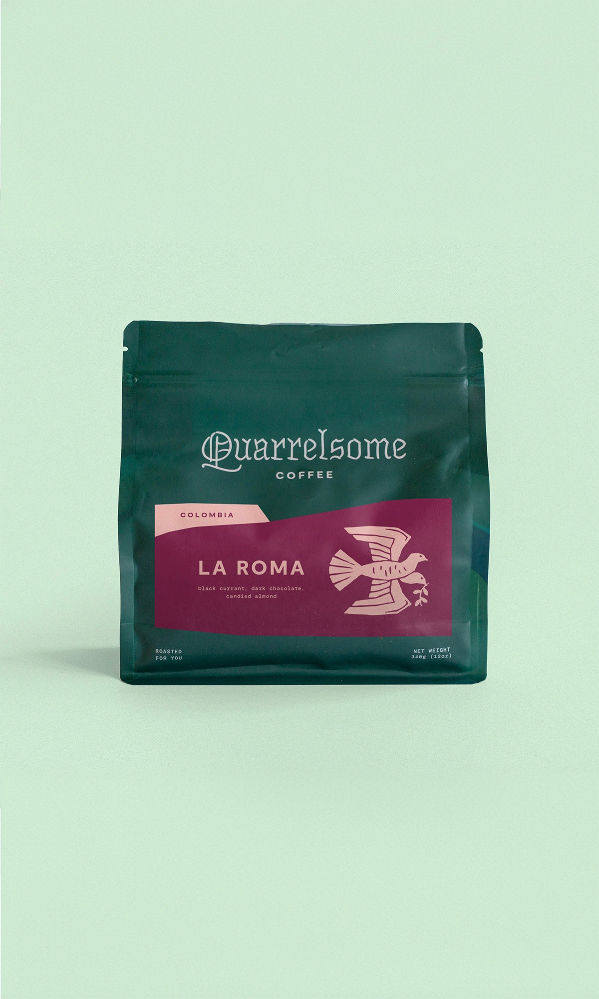 Quarrelsome Coffee Packaging Design