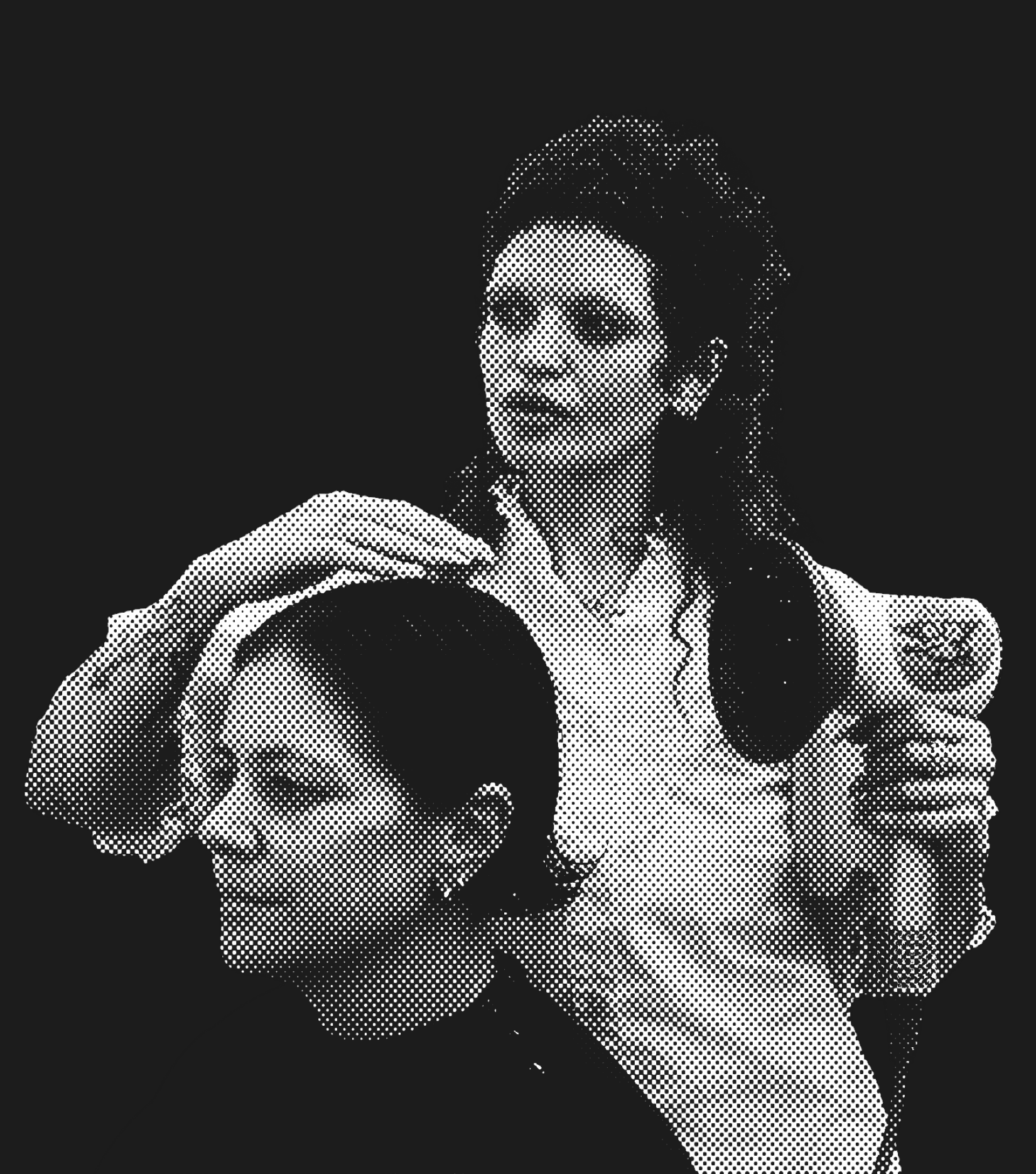 A stylist with dark hair and a focused expression professionally cuts the hair of a person seated in a salon, using a comb and scissors, with a professional, relaxed atmosphere enhanced by lighting.