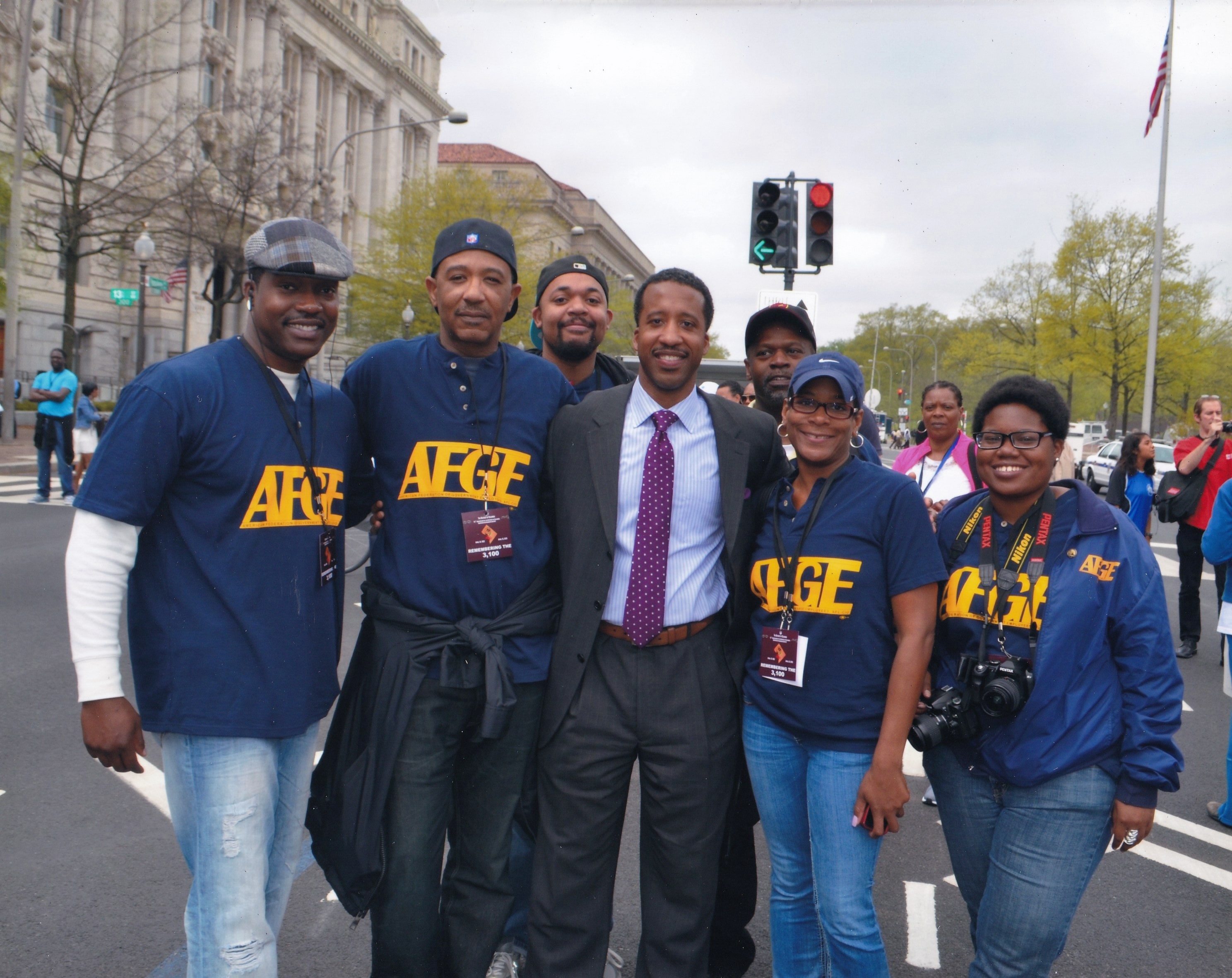 D.C. mayoral candidate Kenyan McDuffie speaking to students