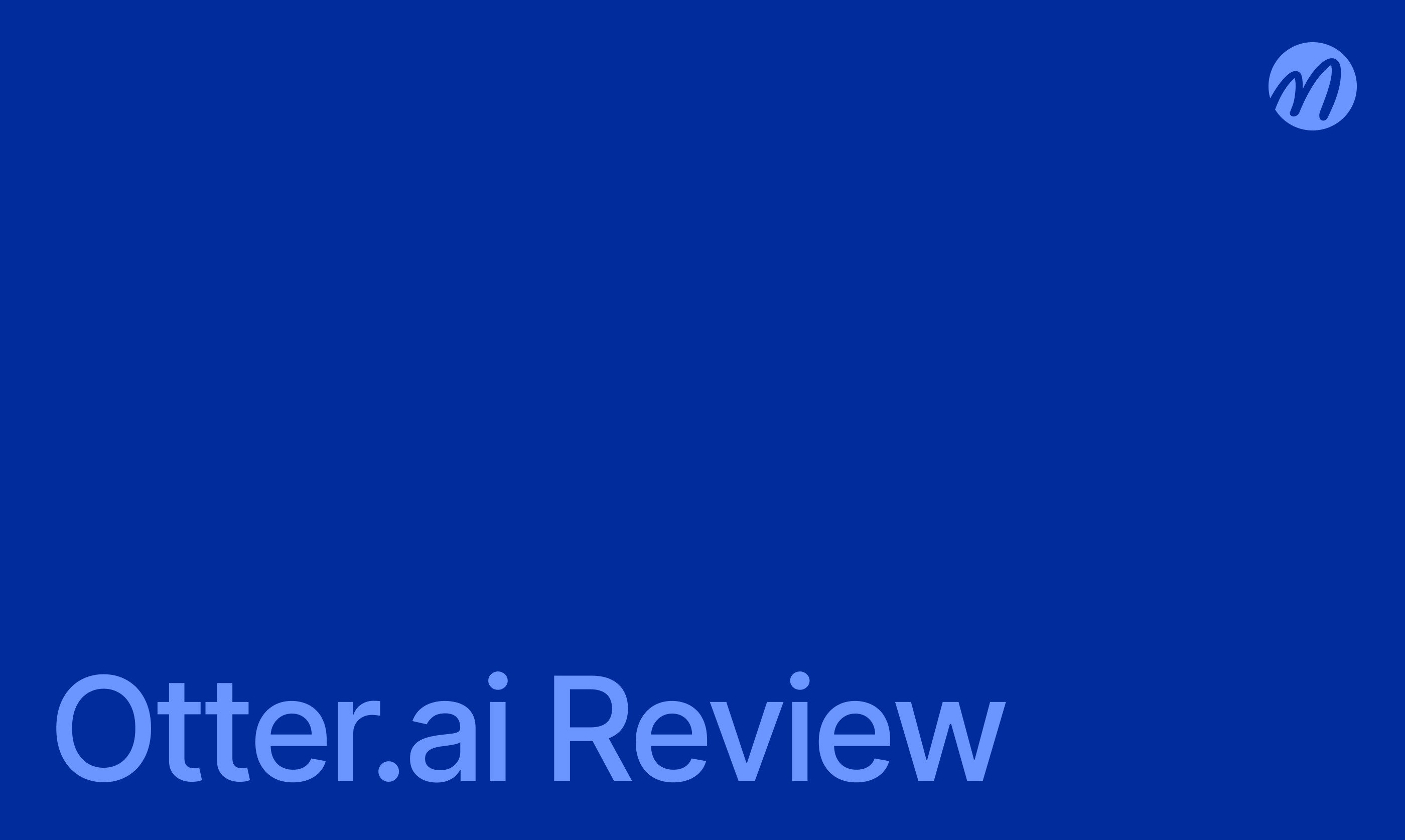 otter.ai review