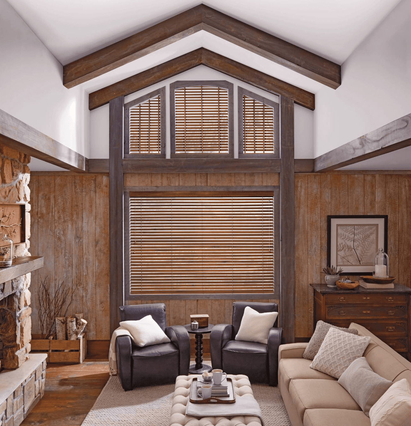 Parkland Wood Blinds Specialty Shapes