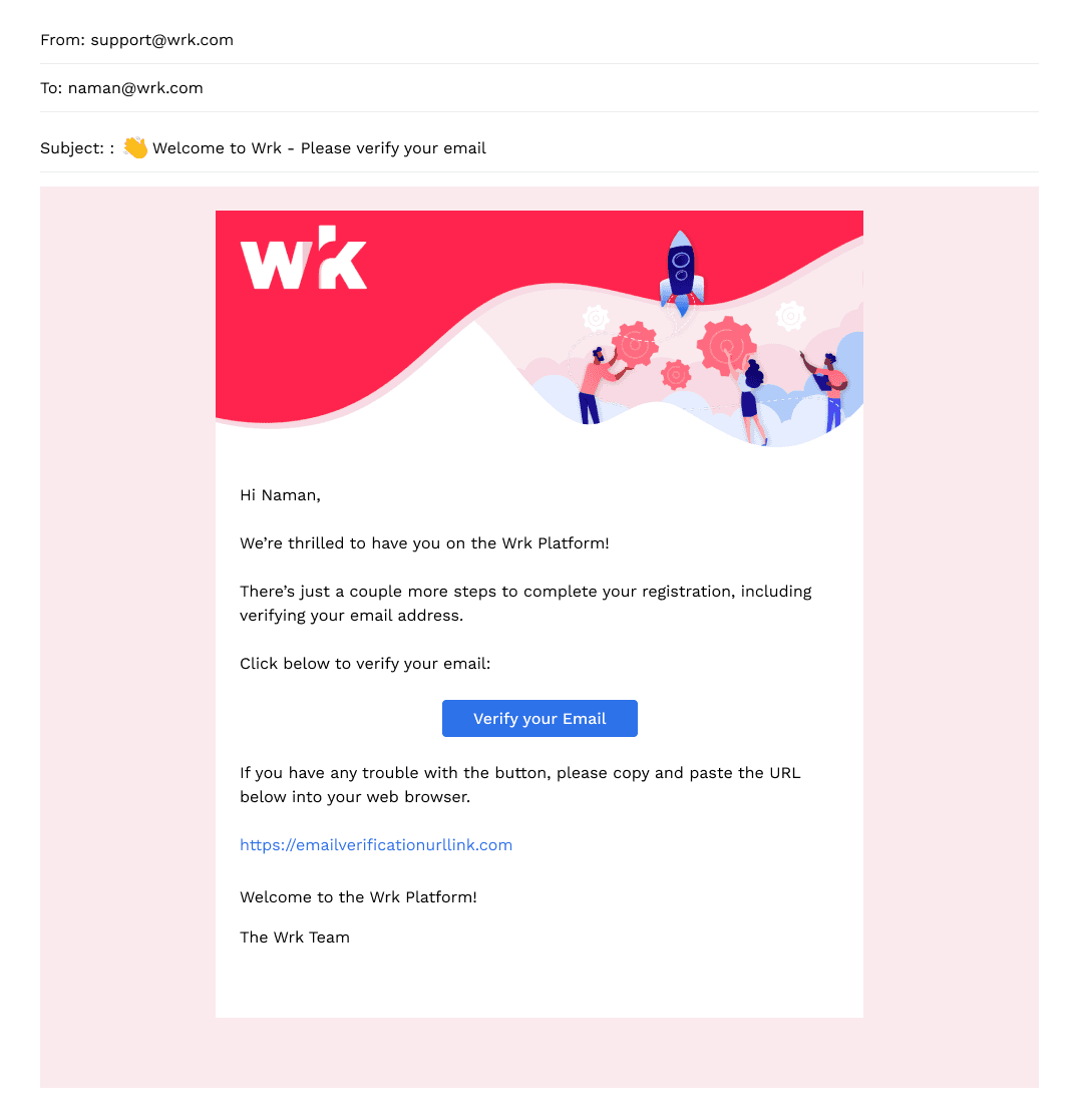 Email template design