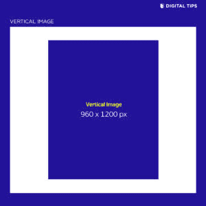 ขนาดรูป Facebook แนวตั้งเพื่อความสมจริง