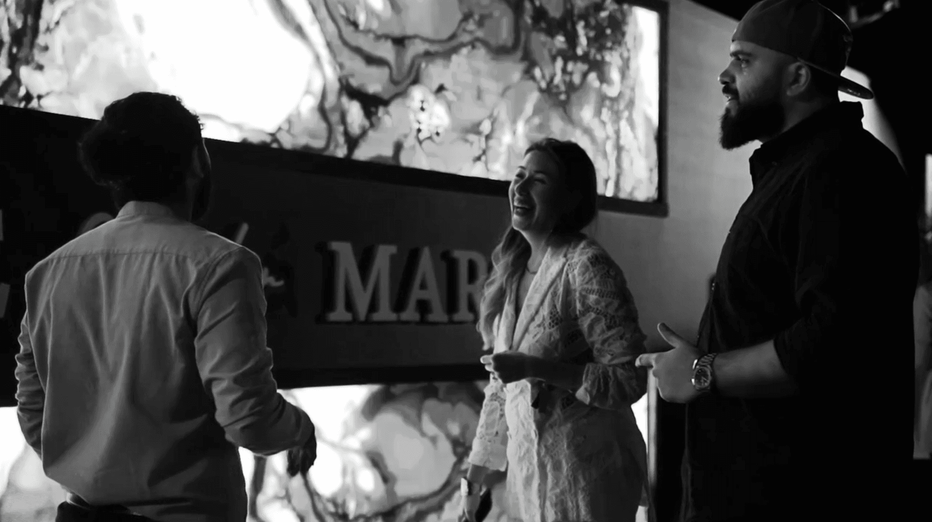 LongeBlack at the Marq Event