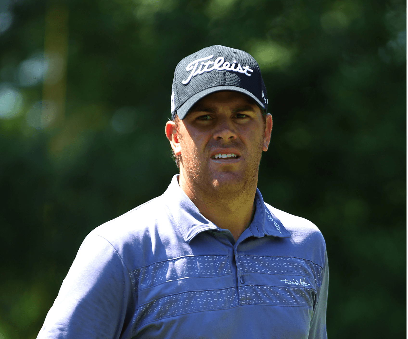 GoCaddie app interface showing golf course strategy