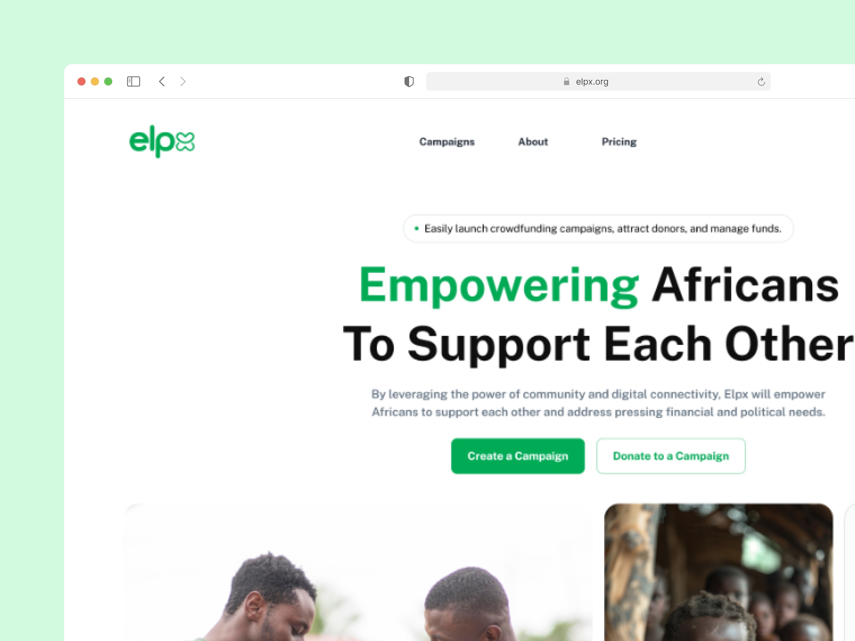 Enabling transparent crowdfunding across Africa cover