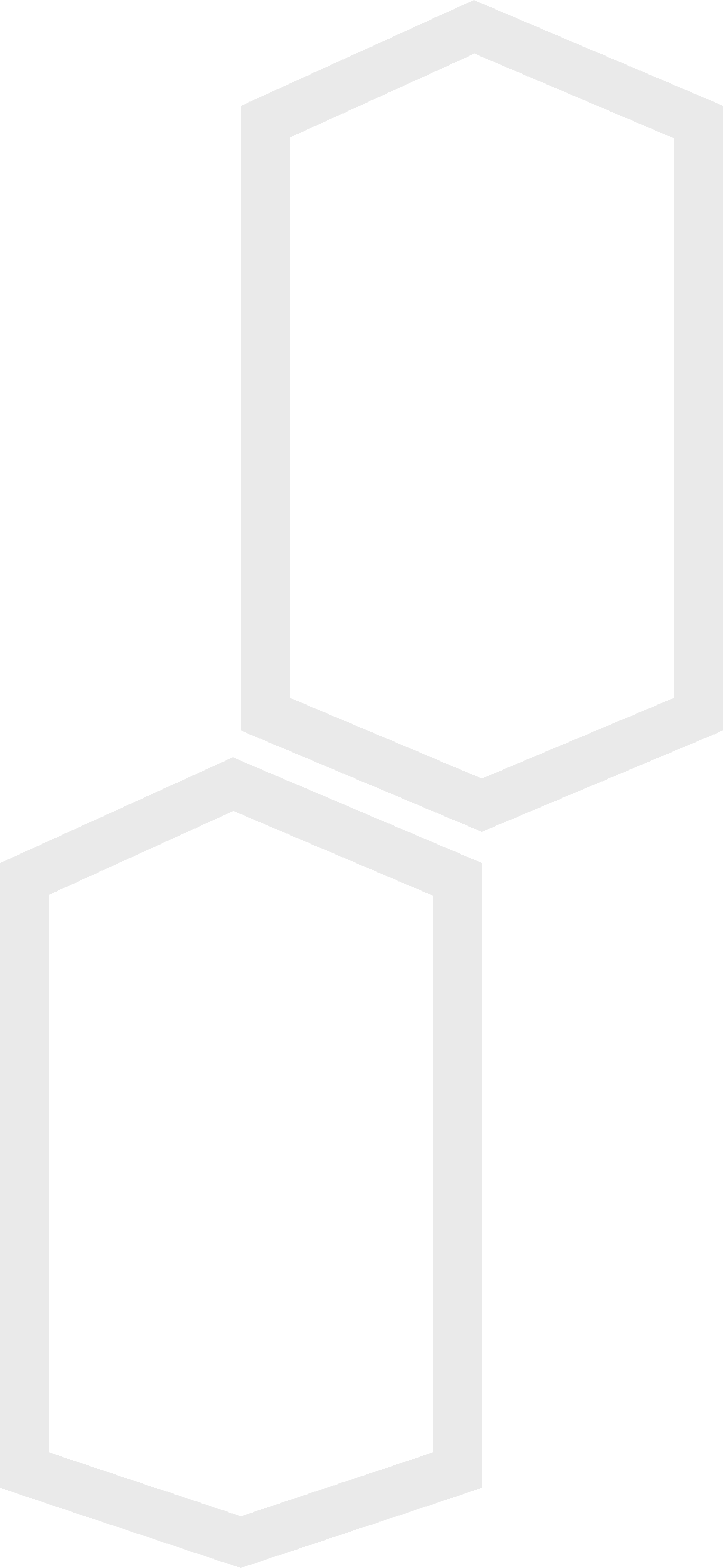 A 3D pattern of white and gray cubes.