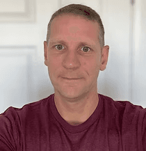 A man with surfboard