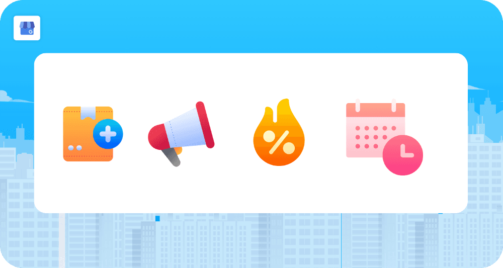 Tipos de publicaciones que puedes hacer en Google Posts