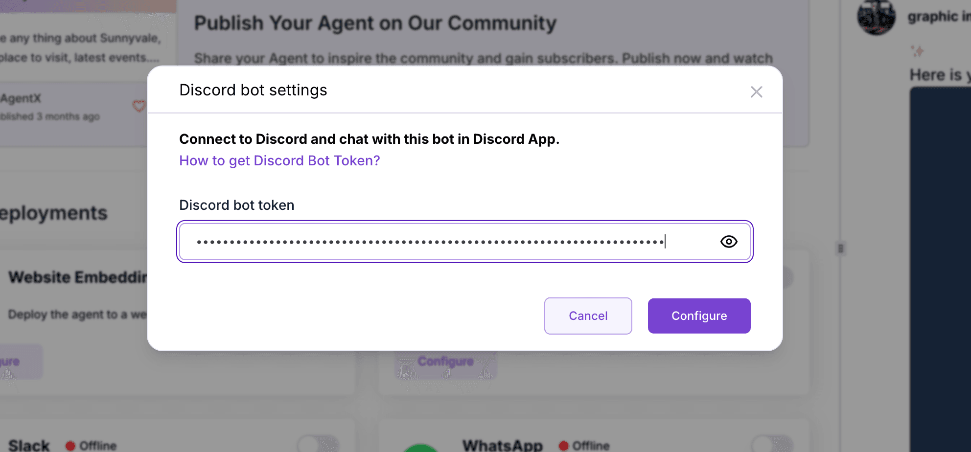 AgentX Discord setup
