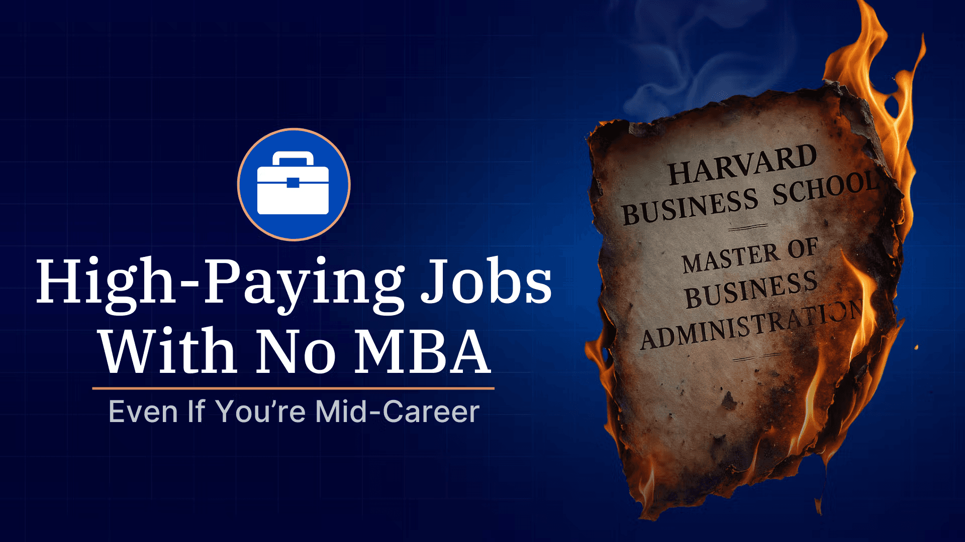 How to Land High-Paying Jobs Without an MBA (Even If You’re Mid-Career)