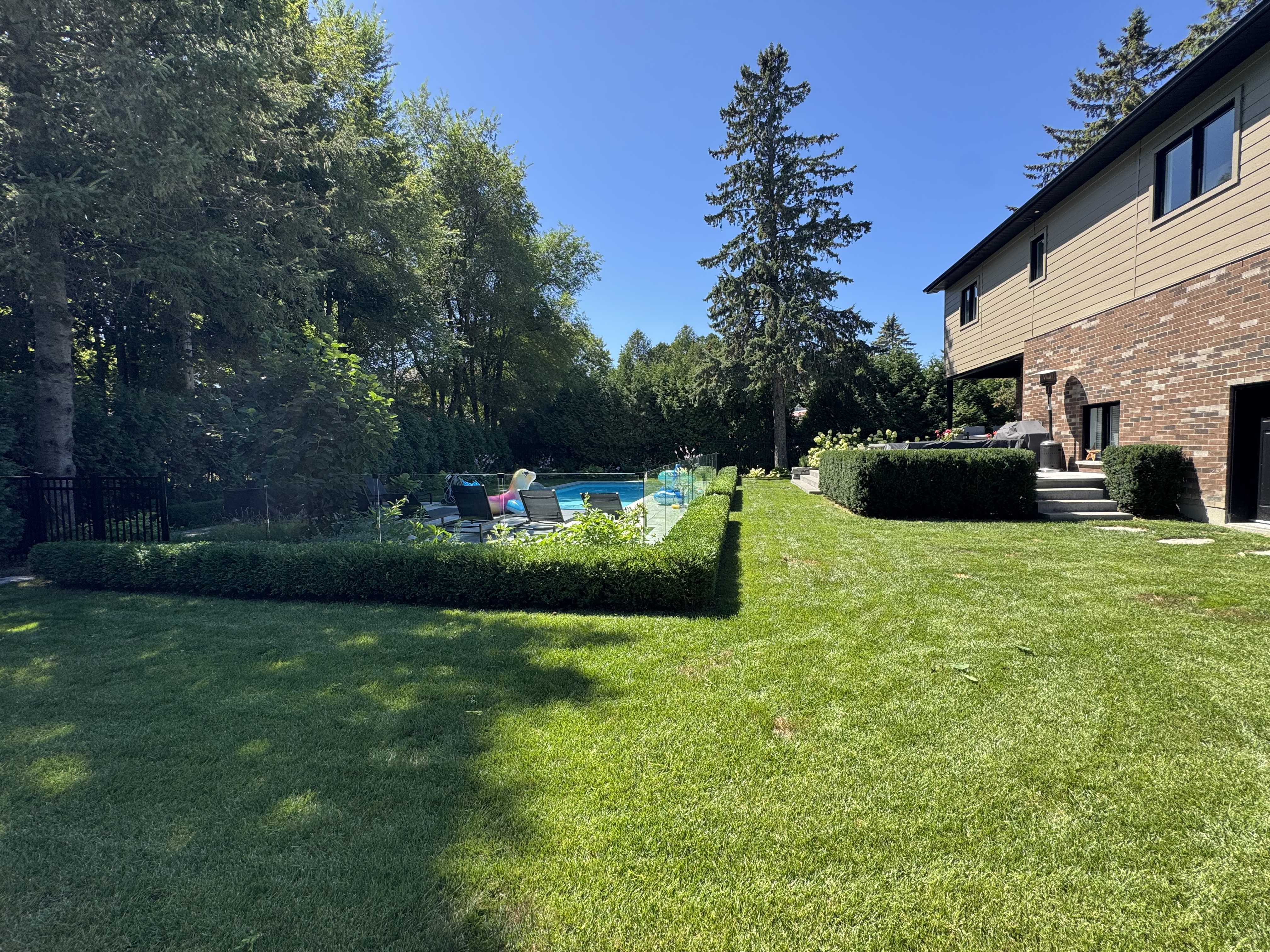 Planting works