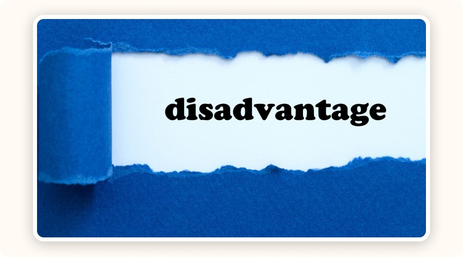 The word “Disadvantage”&nbsp;