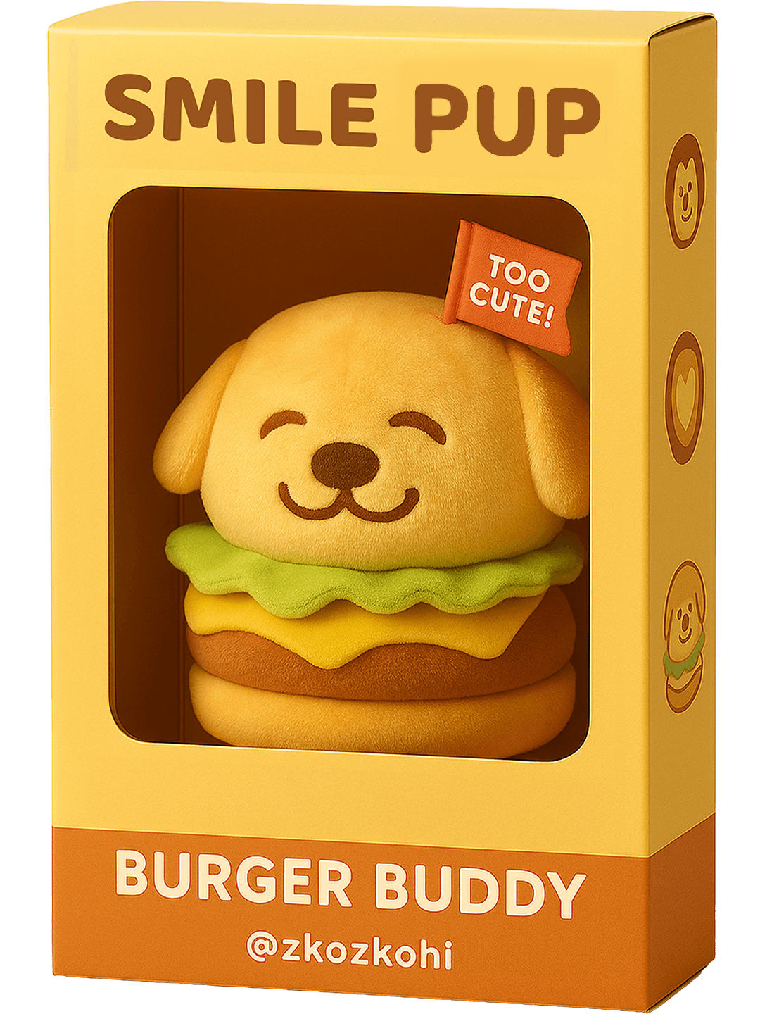 smile pup burger