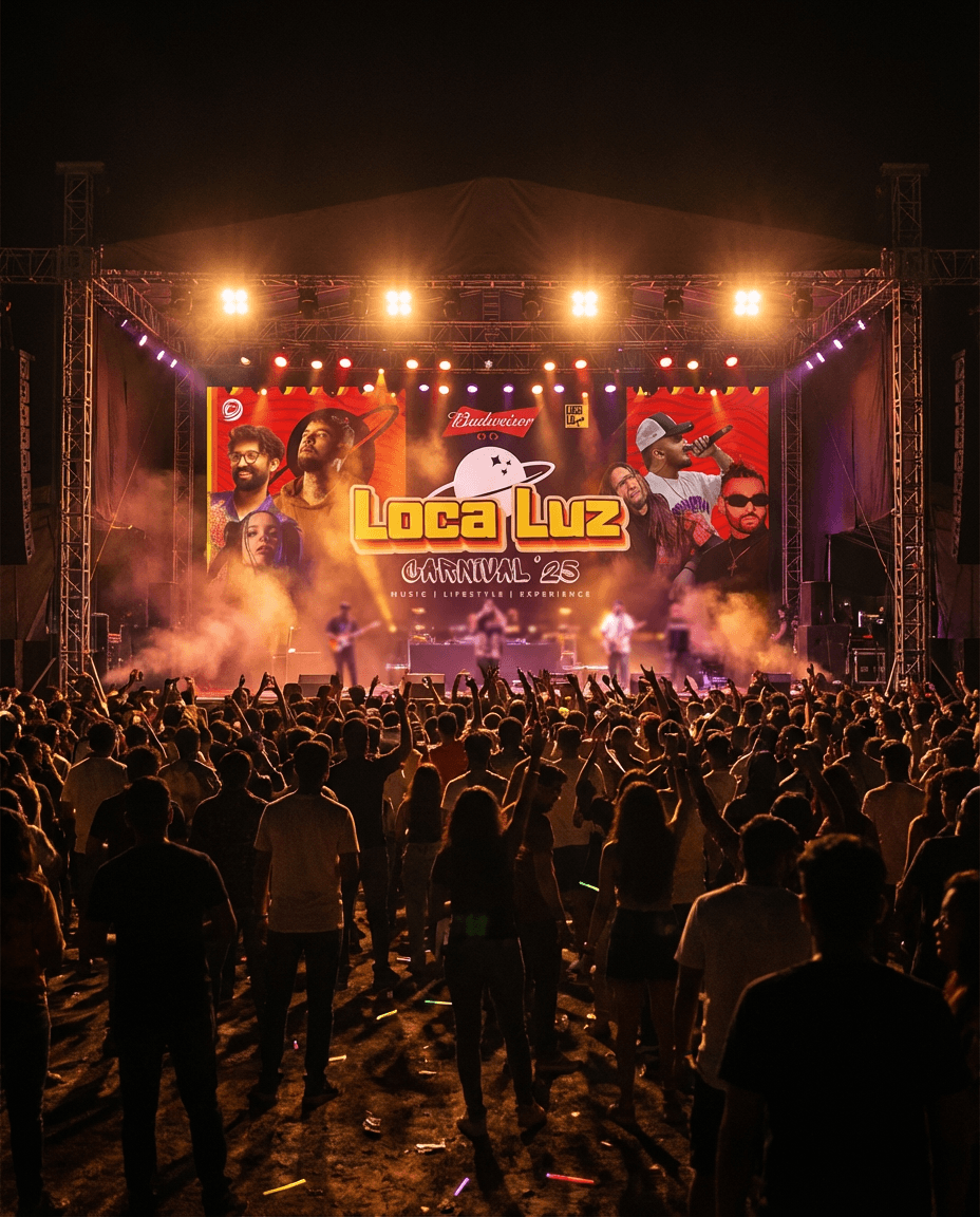 Surreal Light Portrait