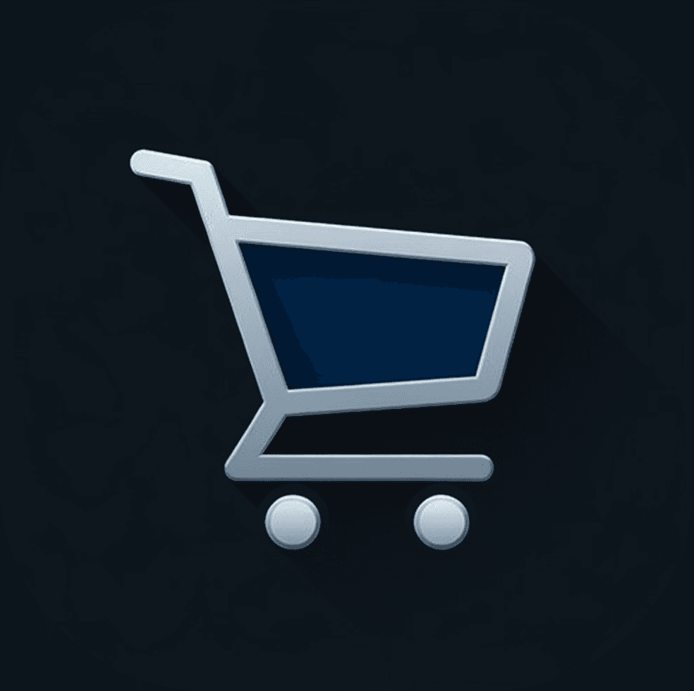 3d icon of E-commerce