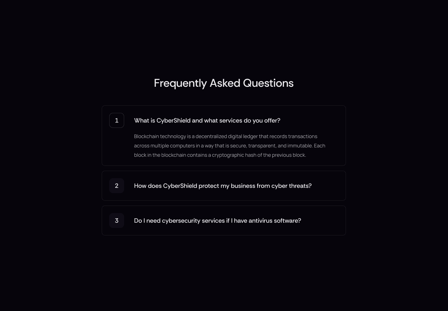 Faq