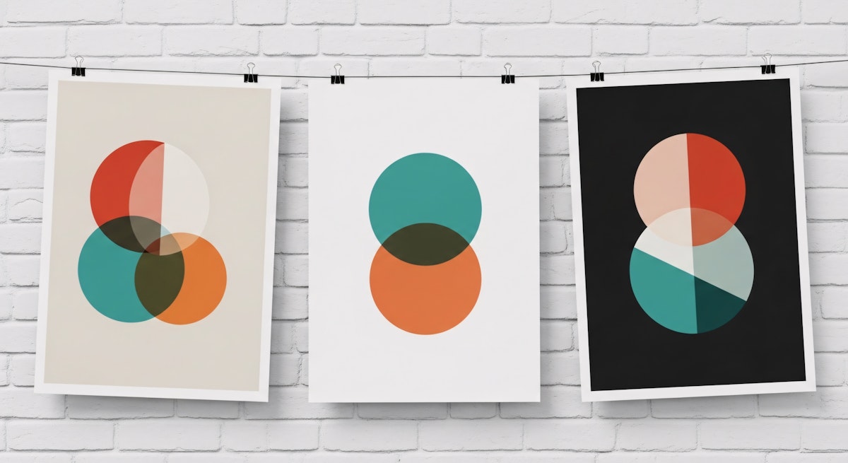 Images of three posters