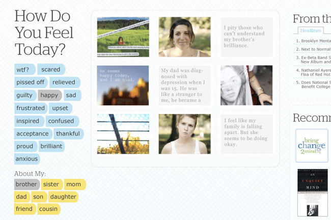 A screenshot of a website titled “How Do You Feel Today?” displays a grid of six photos, each with a descriptive caption. The left column includes words like “wtf?”, “scared”, “pissed off”, “relieved”, “guilty”, “happy”, “sad”, “frustrated”, “upset”, “inspired”, “confused”, “acceptance”, “thankful”, “anxious”, “wtf?”, “scared”, “pissed off”, “relieved”, “guilty”, “scared”, “scared”, “scared”, “scared”, “scared”, “scared”, “scared”, “scared”, “scared”, “scared”, “scared”, “scared”, “scared”, “scared”, “scared”, “scared”, “scared”, “scared”, “scared”, “scared”, “scared”, “scared”, “scared”, “scared”, “scared”, “scared”, “scared”, “scared”, “scared”, “scared”, “scared”, “scared”, “scared”, “scared”, “scared”, “scared”, “scared”, “scared”, “scared”, “scared”, “scared”, “scared”, “scared”, “scared”, “scared”, “scared”, “scared”, “scared”, “scared”, “scared”, “scared”, “scared”, “scared”, “scared”, “scared”, “scared”, “scared”, “scared”, “scared”, “scared”, “scared”, “scared”, “scared”, “scared”, “scared”, “scared”, “scared”, “scared”, “scared”, “scared”, “scared”, “scared”, “scared”, “scared”, “scared”, “scared”, “scared”, “scared”, “scared”, “scared”, “scared”, “scared”, “scared”, “scared”, “scared”, “scared”, “scared”, “scared”, “scared”, “scared”, “scared”, “scared”, “scared”, “scared”, “scared”, “scared”, “scared”, “scared”, “scared”, “scared”, “scared”, “scared”, “scared”, “scared”, “scared”, “scared”, “scared”, “scared”, “scared”, “scared”, “scared”, “scared”, “scared”, “scared”, “scared”, “scared”, “scared”, “scared”, “scared”, “scared”, “scared”, “scared”, “scared”, “scared”, “scared”, “scared”, “scared”, “scared”, “scared”, “scared”, “scared”, “scared”, “scared”, “scared”, “scared”, “scared”, “scared”, “scared”, “scared”, “scared”, “scared”, “scared”, “scared”, “scared”, “scared”, “scared”, “scared”, “scared”, “scared”, “scared”, “scared”, “scared”, “scared”, “scared”, “scared”, “scared”, “scared”, “scared”, “scared”, “scared”, “scared”, “scared”, “scared”, “sca
