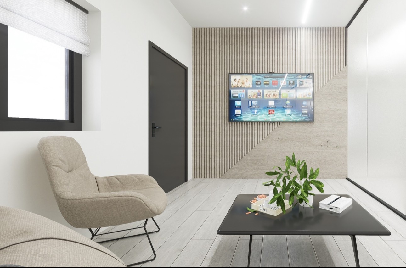 Modern living area