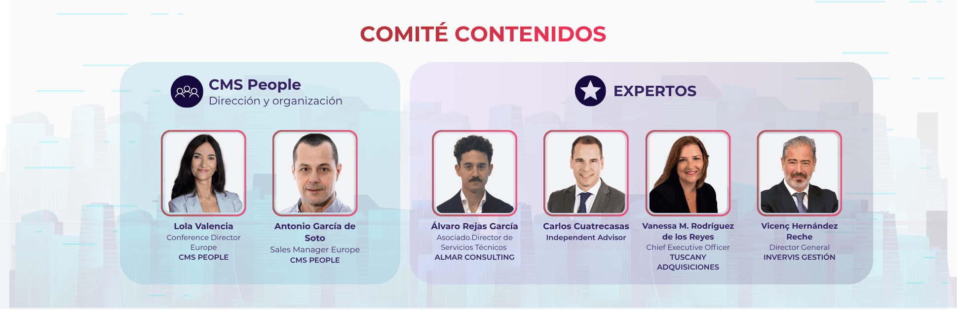 Comité Contenidos Property Facility Management