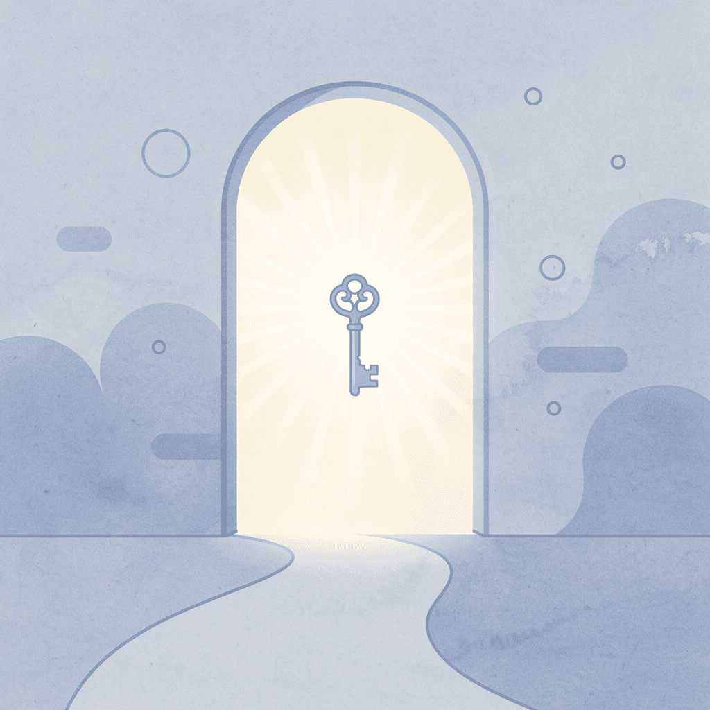  Open gateway scene representing easy access to homeschooling in Michigan