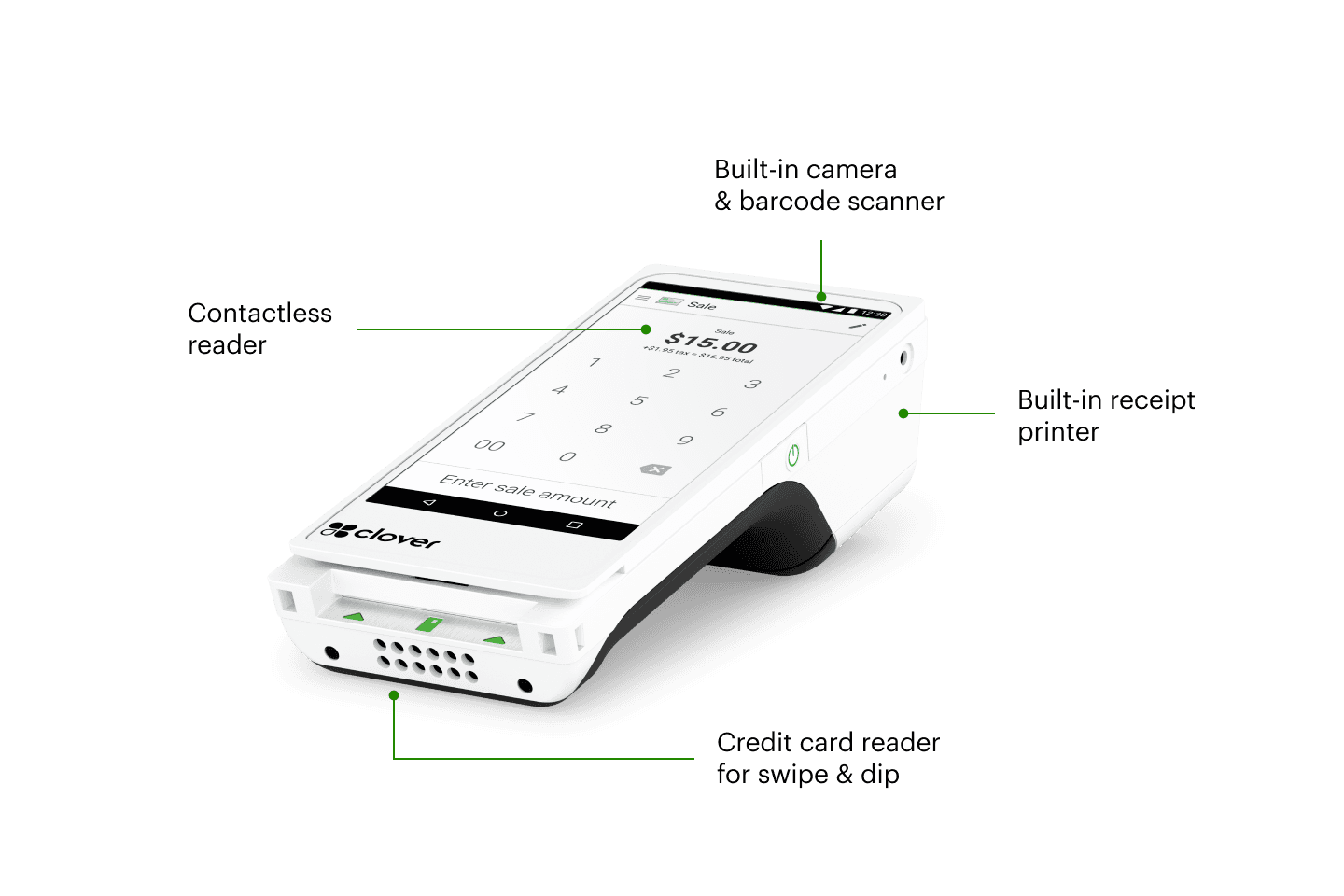 Clover Flex point of sale device