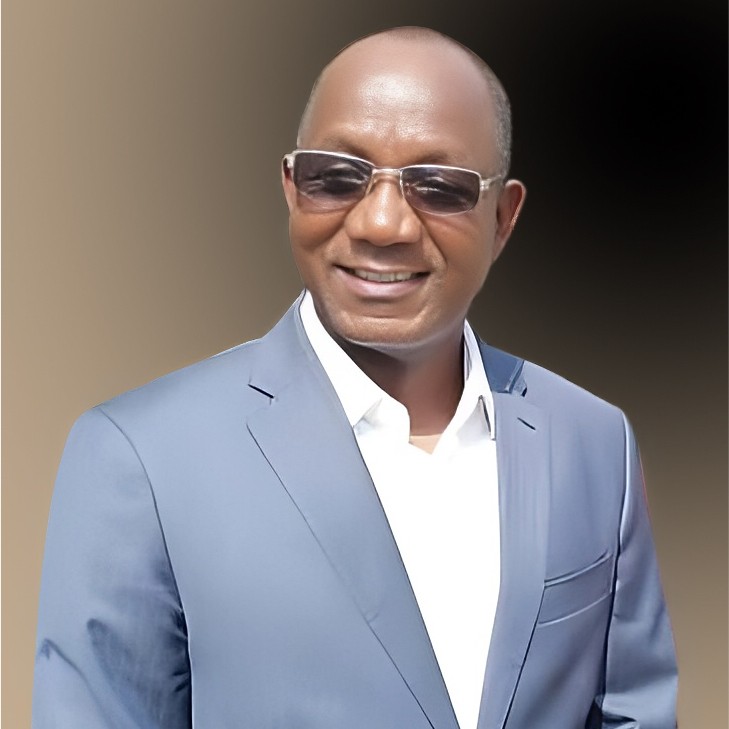 A man with surfboard