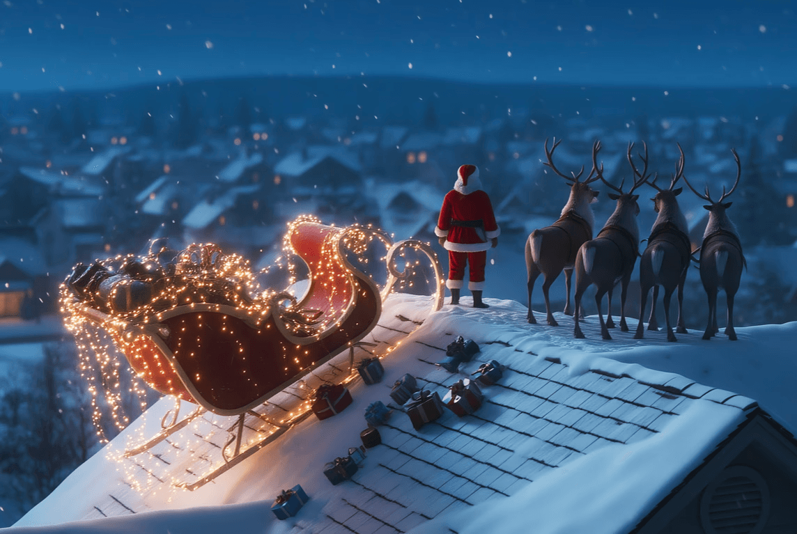 Rear view of black car