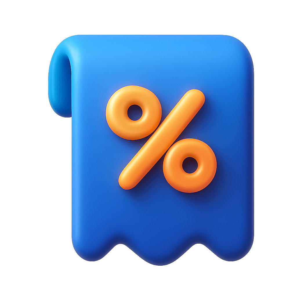 3D icon of an astronaut, who is the company logo of astro.tax