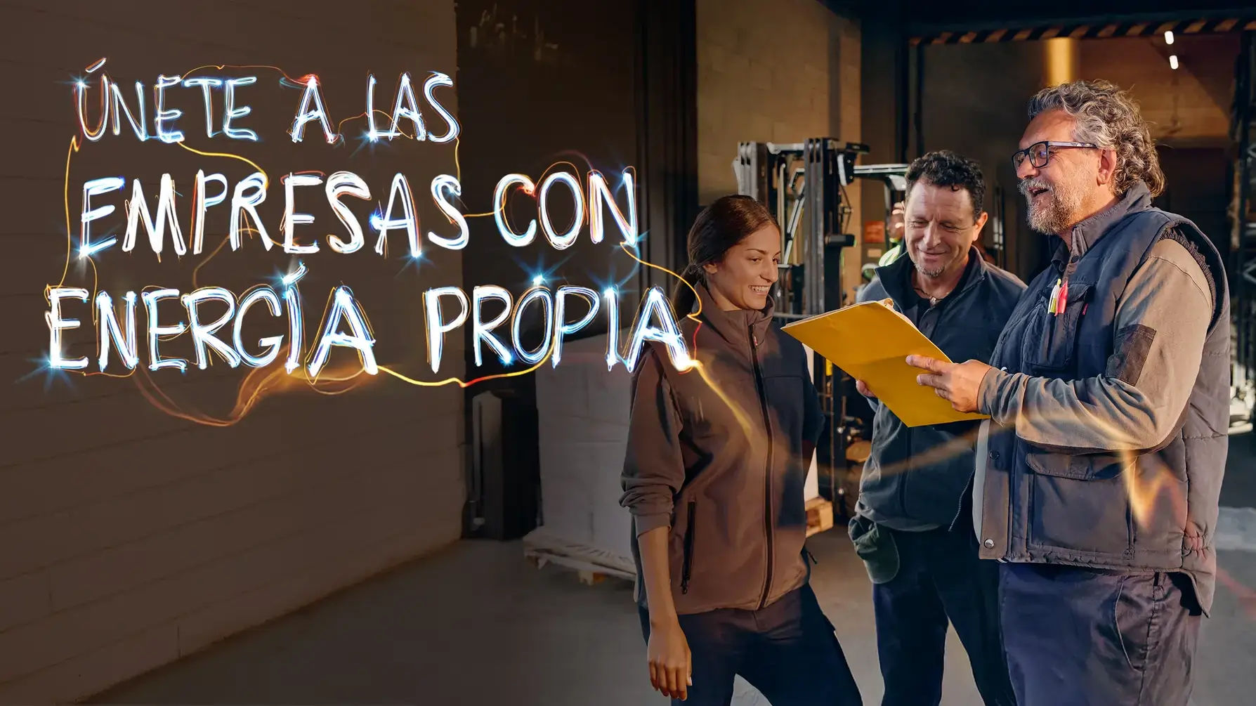 grupo de trabajadores en una empresa