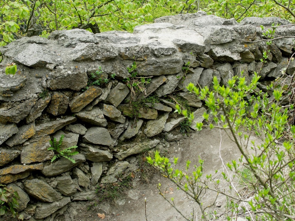 Ähren(mauer)werk auf Burg Hohenkrähen