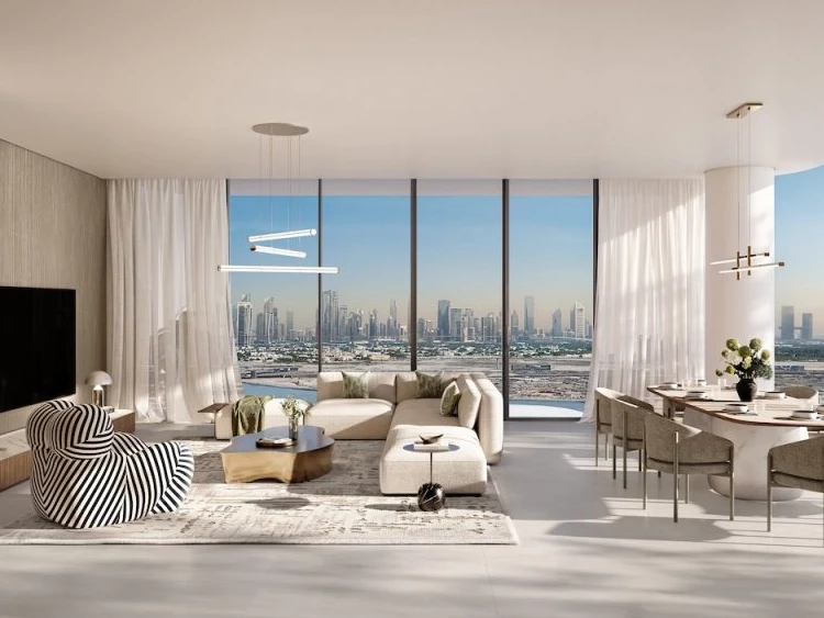 The Edit Meraas Apartment Living Room View