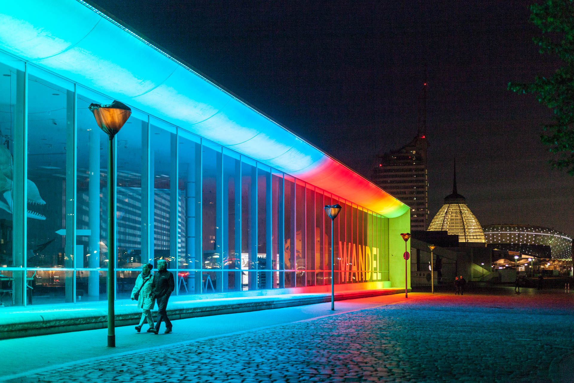 Gezeiten - Architecture projection mapping 