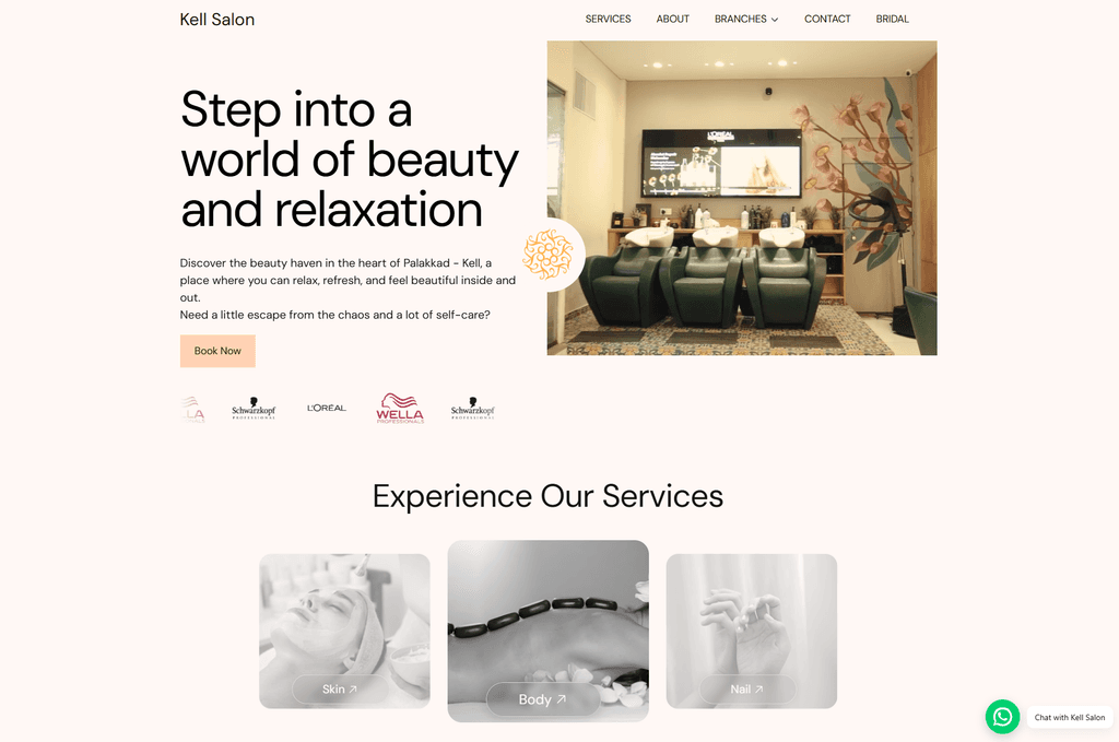 Realione Hero section