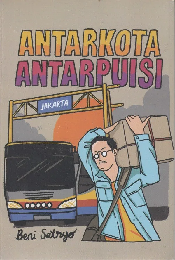 Cover book antar kota antar puisi