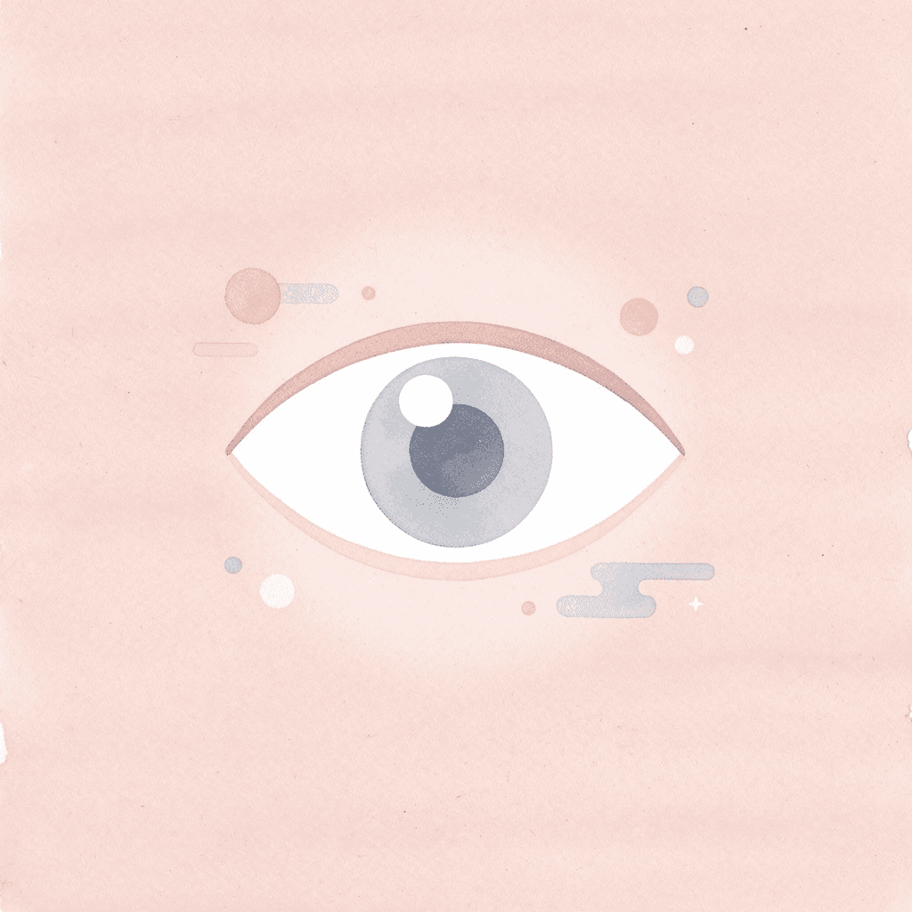 Eye icon representing mirror practice and visual feedback