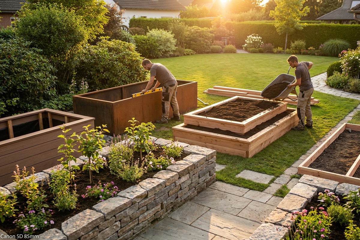 Układanie donic do kwiatów