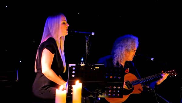 Kerry Ellis and Brian May